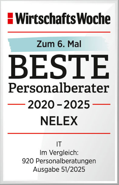 Siegel WiWo Beste Personaldienstleister 2020-2025